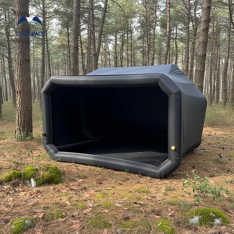 Outdoor Adventure Zone - アウトドアファミリーキャンプ用エアゾーンインフレータブルテント（2～4人用）アドベンチャーナイトシェルター
