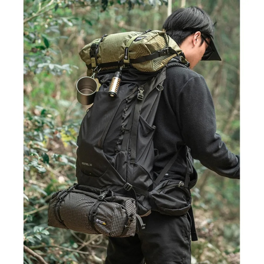 Outdoor Adventure Backpack - アウトドアアドベンチャー登山用バックパック拡張パック キャンプハイキング多機能収納バッグ タクティカルマウンティングバッグ
