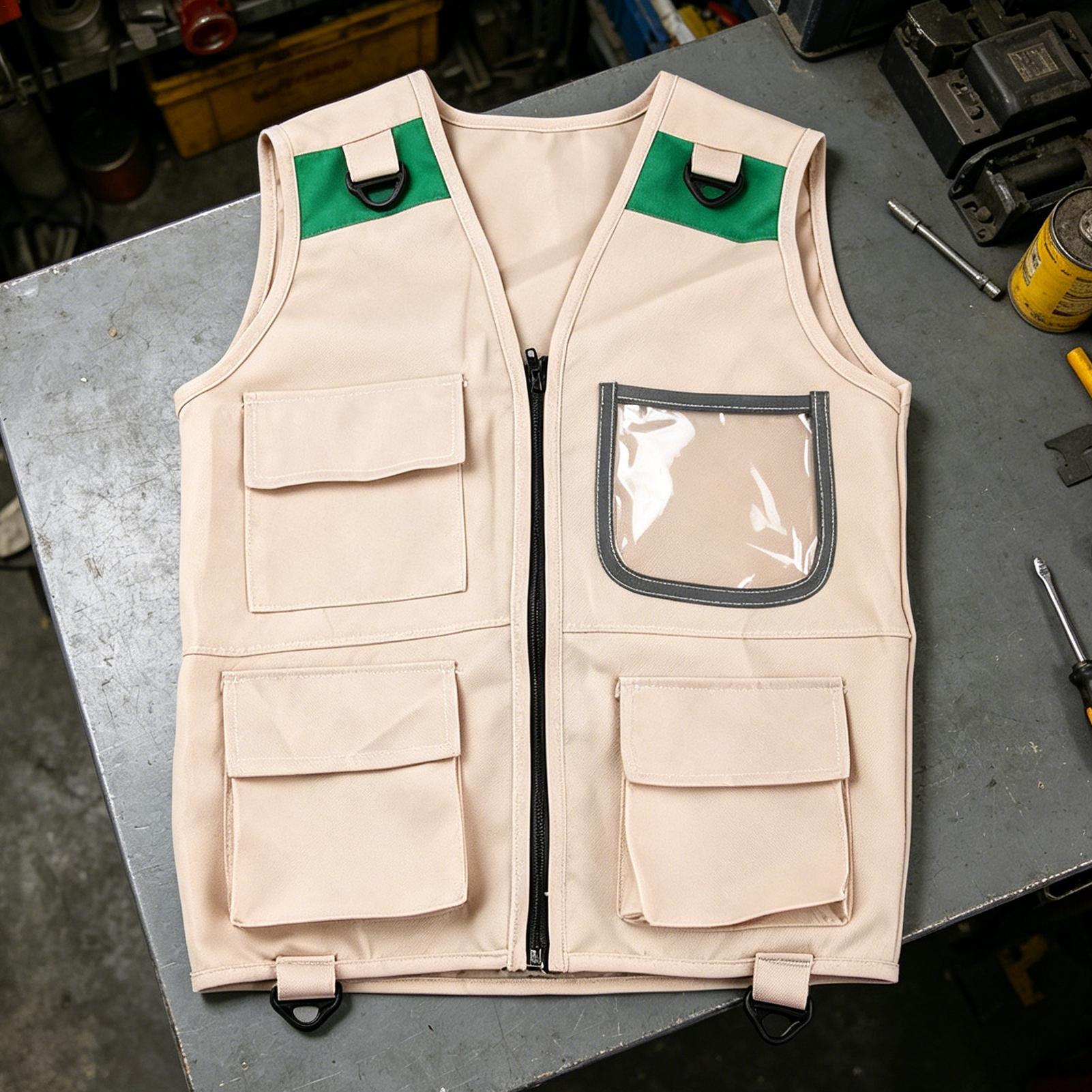 Outdoor Adventure Outfit - キッズエクスプローラーベストサファリコスチューム、古生物学者のためのカーゴロールプレイ衣装、子供用アウトドアアドベンチャーキャンプハイキングギフト