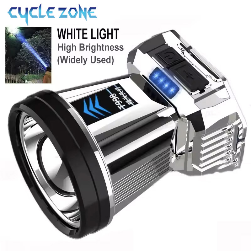 強力な LED ヘッドランプ TYPE-C 充電式ヘッドライ - Outdoor Adventure Zone のレビューと価格