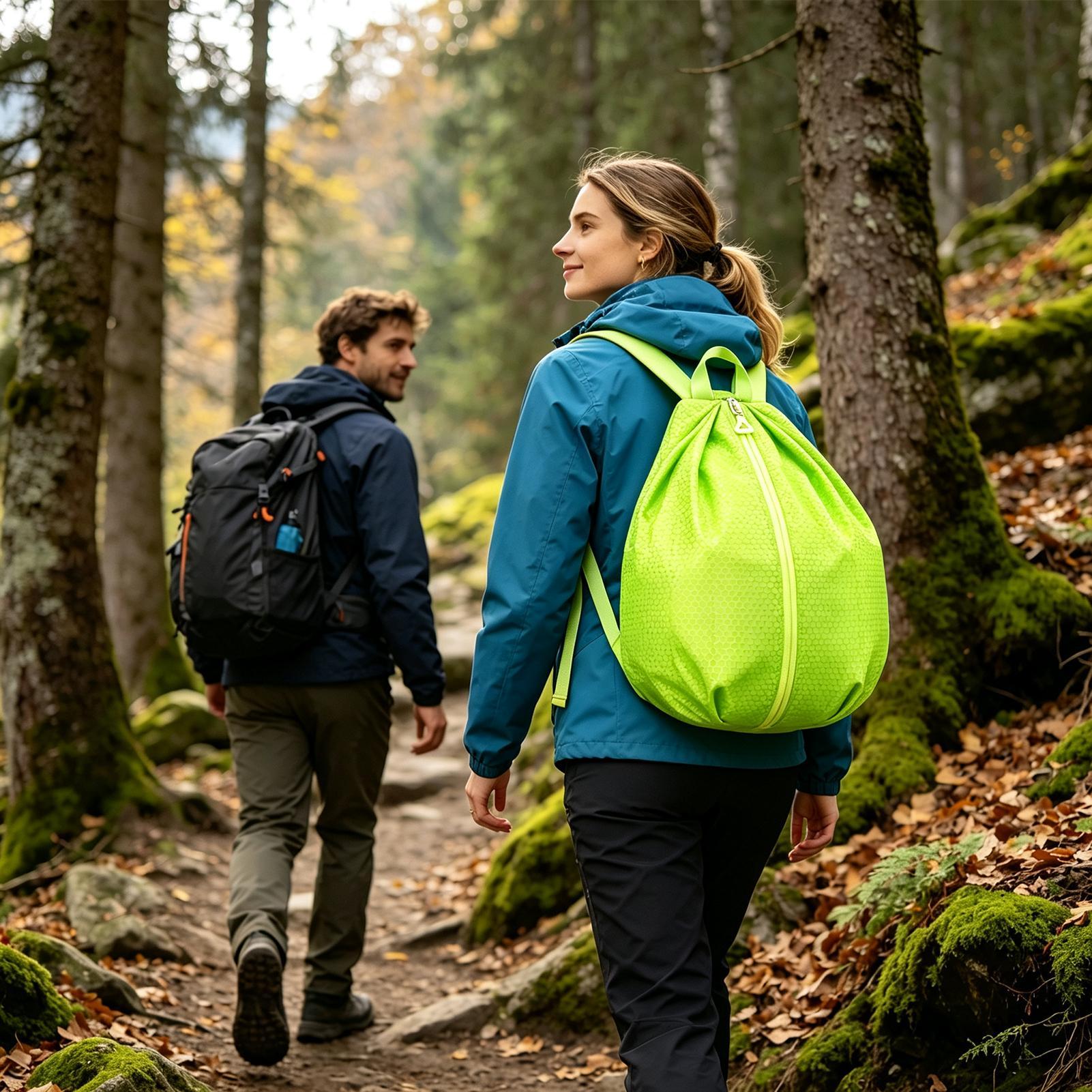 防水バックパック男性用ポータブル折りたたみ軽量バッグ男性キャ - Outdoor Adventure Backpack のレビューと価格