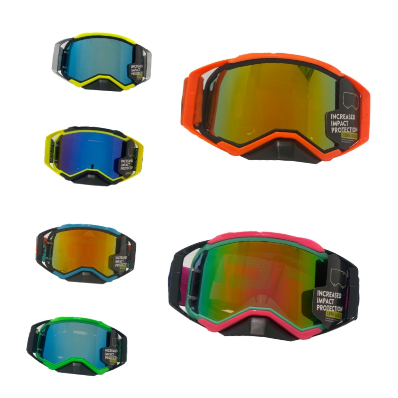 調整可能なスポーツ保護ゴーグル 防塵・防風アイウェア オフロ - Outdoor Adventure Sports のレビューと価格