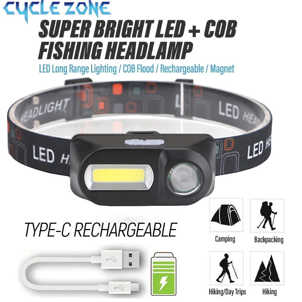 XPE + COB ミニヘッドライト充電式 LED ヘッド懐 - Outdoor Adventure Zone のレビューと価格