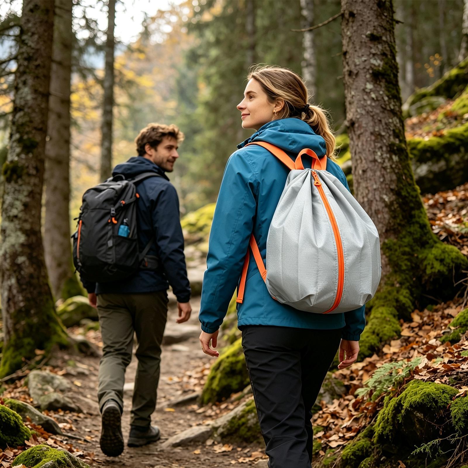 防水バックパック旅行用折りたたみ軽量巾着バッグ女性ハイキング - Outdoor Adventure Backpack のレビューと価格