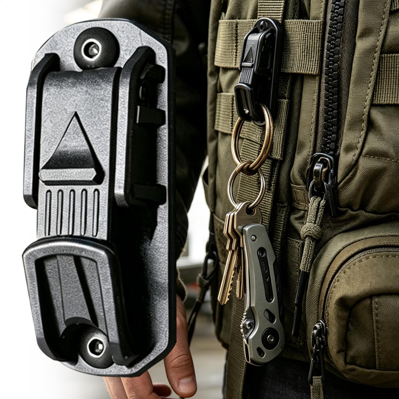 ベルトクリップ、頑丈なバックパック用カラビナ、キーチェーンフ - Outdoor Adventure Backpack のレビューと価格