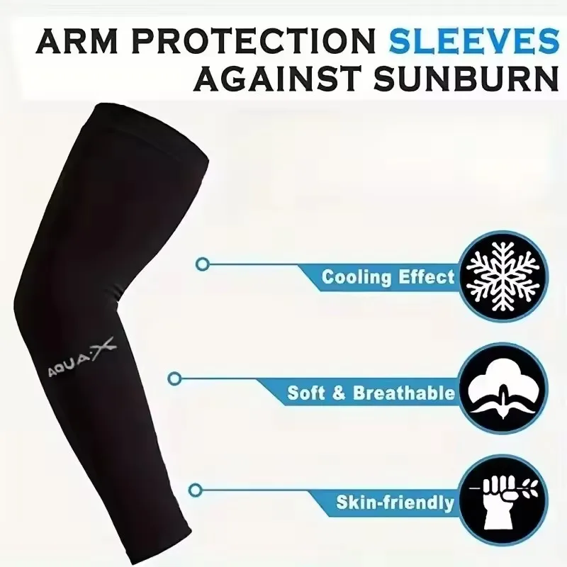 3 ペアの通気性日焼け防止スリーブ UV 保護具アウトドアア - Outdoor Adventure Sports のレビューと価格