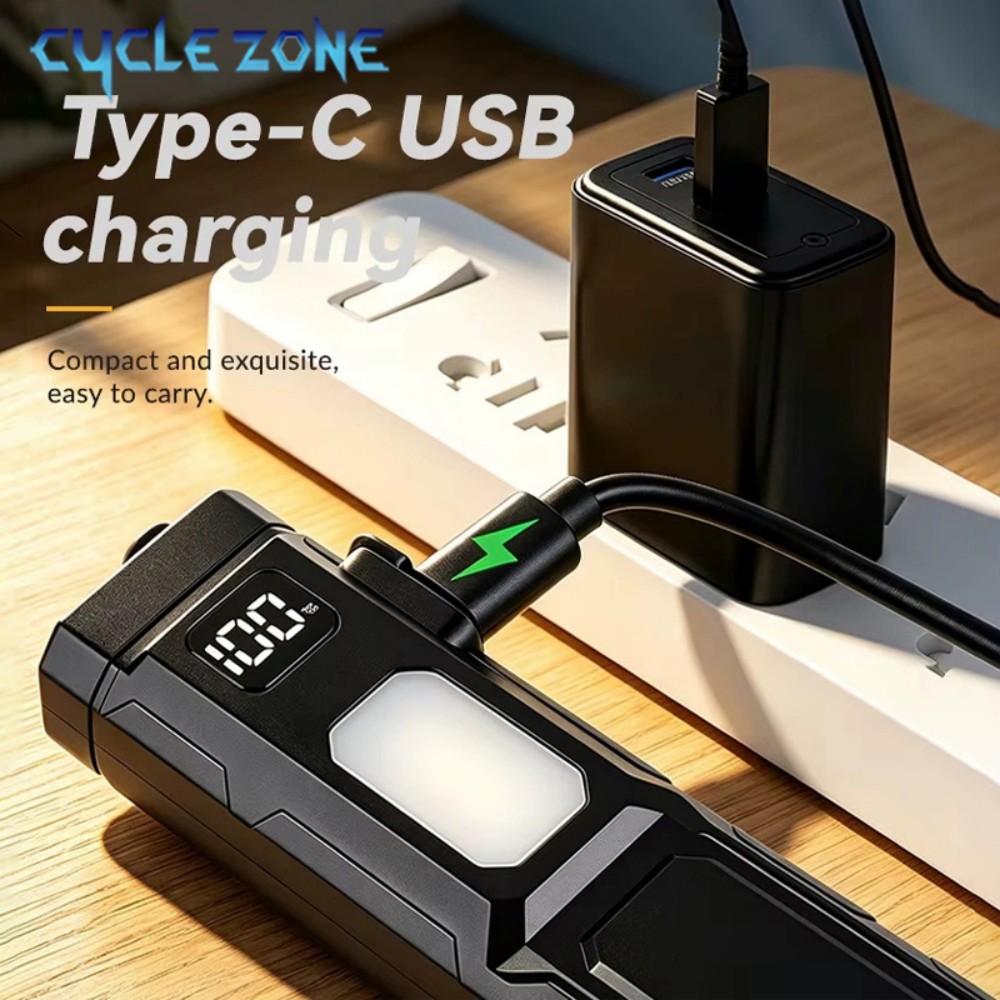 ポータブルポケットLED懐中電灯、Type-C充電式、デジタ - Outdoor Adventure Zone のレビューと価格