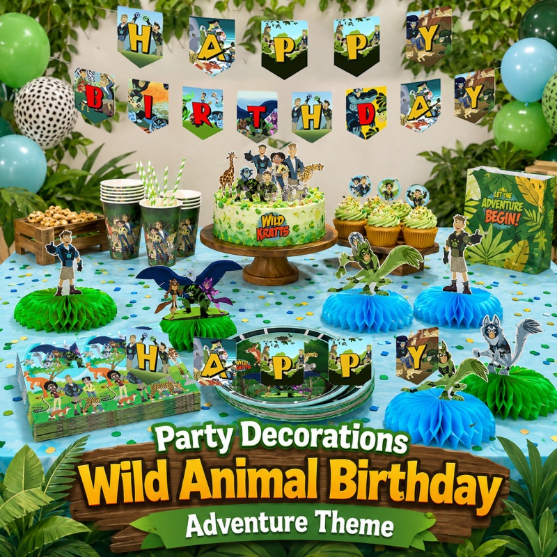 ワイルド・クラッツ バースデーピクニック ポータブルパーティ - Outdoor Adventure Birthday Party のレビューと価格