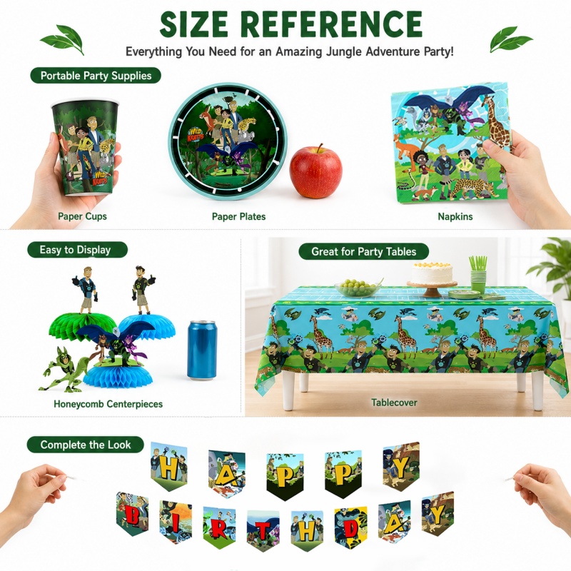ワイルド・クラッツ バースデーピクニック ポータブルパーティ - Outdoor Adventure Birthday Party のレビューと価格